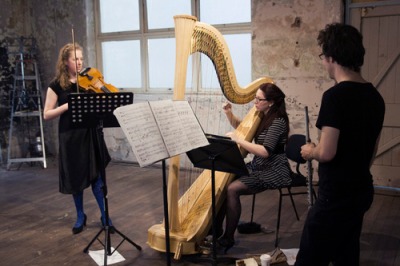 Petrichor Trio (at the Abbotsford Convent), photo by Jessica King