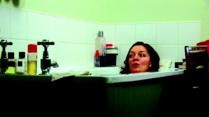 Marcus Coates Dawn Chorus (video still) 2007 14/7 screen high definition video installation Commissioned and produced by Picture This, Bristol Funded by Wellcome Trust Courtesy of Kate MacGarry Gallery, London 