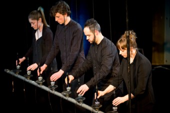 Transducer, Speak Percussion, THNMF2013. Photo by Brad Serls