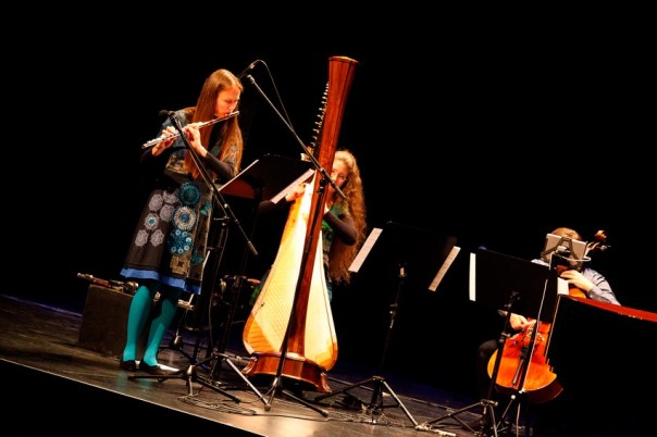 Defunensemble perform at the Ulumbarra Theatre. Photo by Jason Tavener